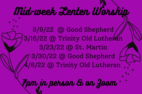 2022 Lenten Worship