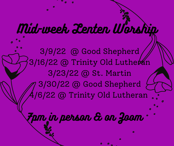 2022 Lenten Worship